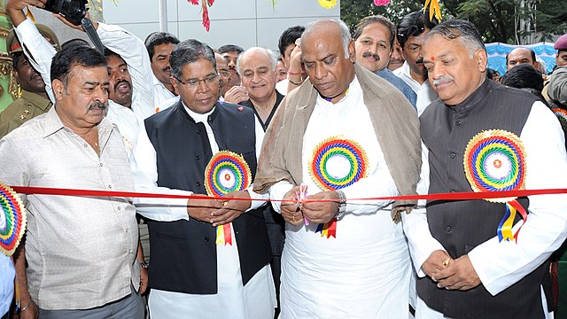 Mallikarjun Kharge of INC